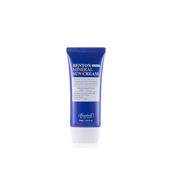 benton skin fit mineral sun cream spf50 pa 50ml