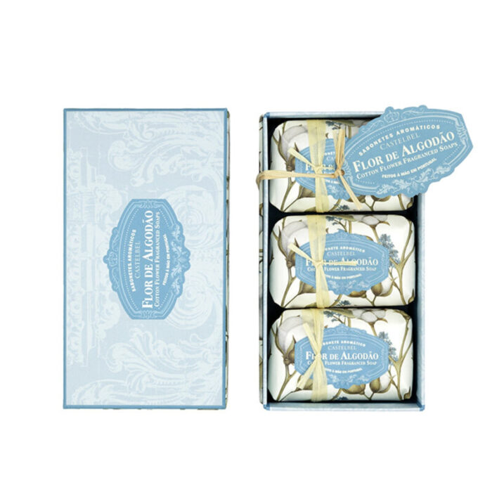 castelbel cotton flower soap bar