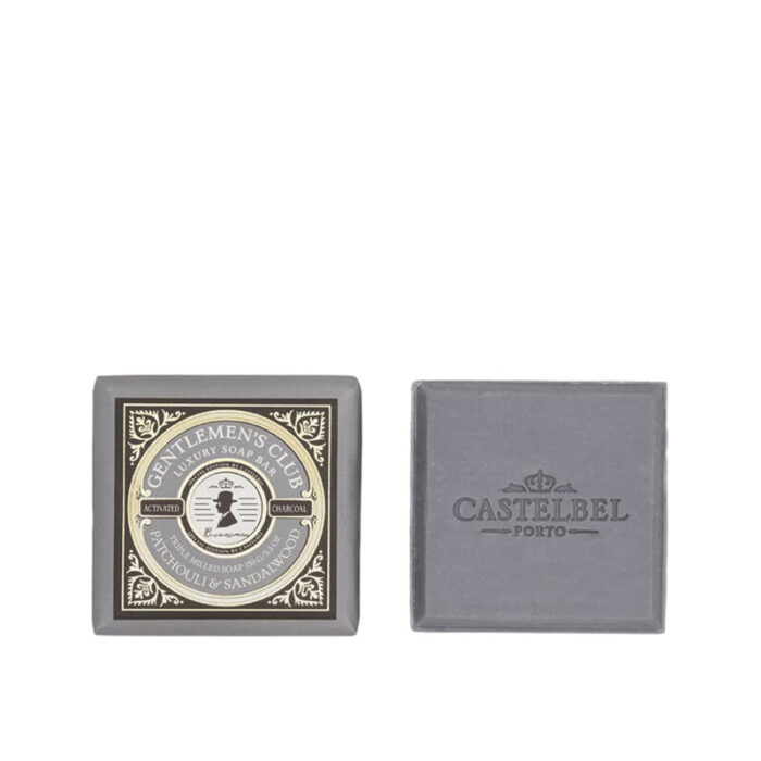 castelbel gentlemen s club patchouli sandalwood soap bar 150g