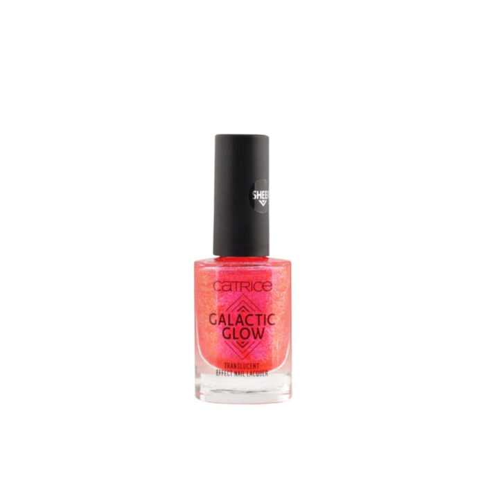 catrice galactic glow translucent effect nail lacquer 05 watch out universe blaze 8ml