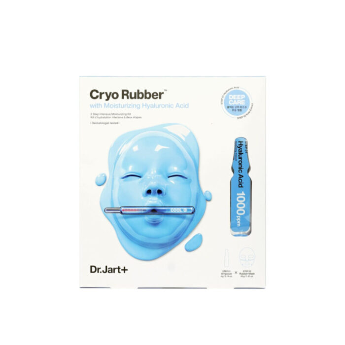 dr jart cryo rubber with moisturizing hyaluronic acid 2 step kit