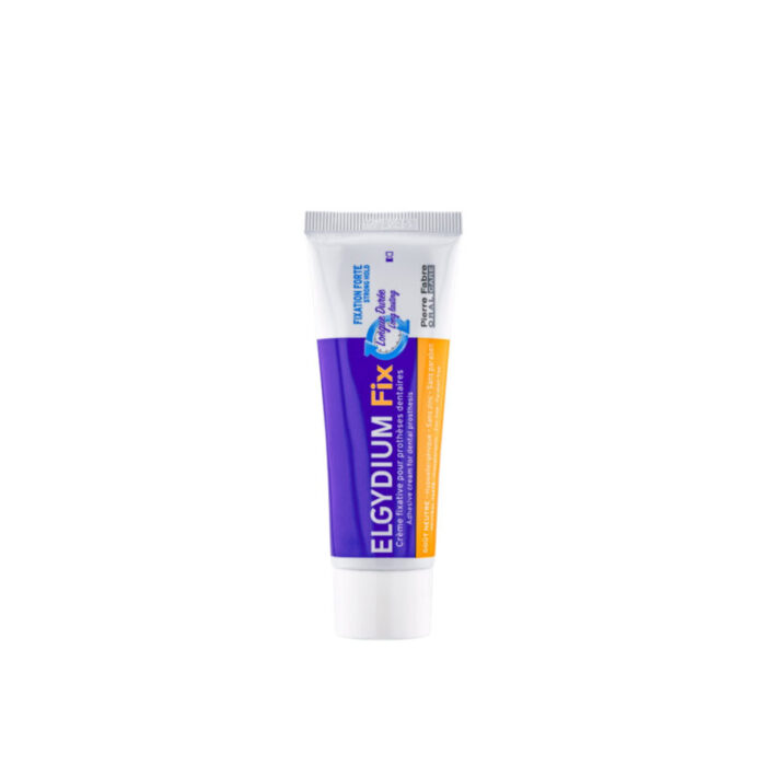 elgydium fix strong hold fixative cream 45g