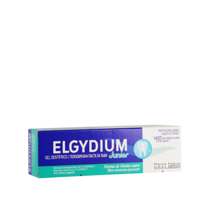 elgydium junior cavity prevention mild mint toothpaste 50ml