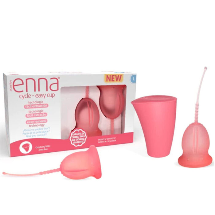 enna cycle easy cup menstrual cup large