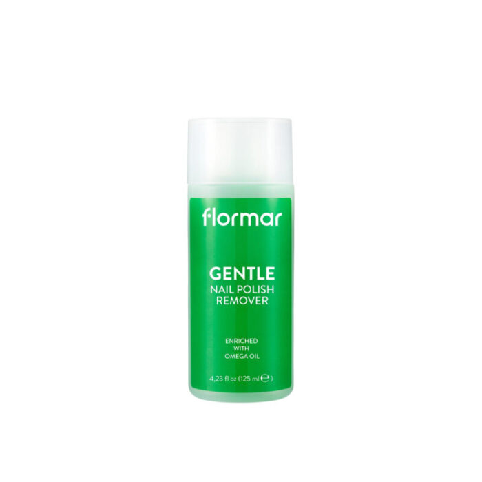 flormar gentle nail polish remover with omega oil 125ml