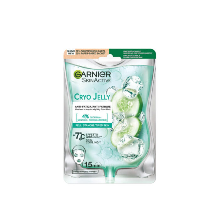 garnier hyaluronic cryo jelly tissue mask 27g 1