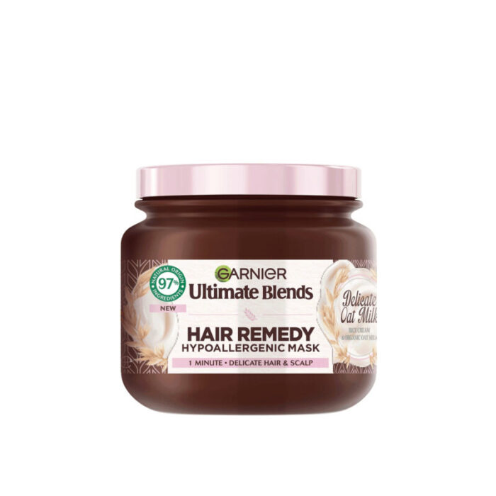 garnier ultimate blends hair remedy delicate oat mask 340ml