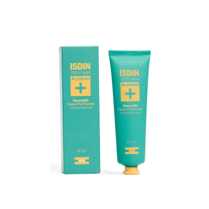 isdin teen skin acniben purifying face mask 75ml 1