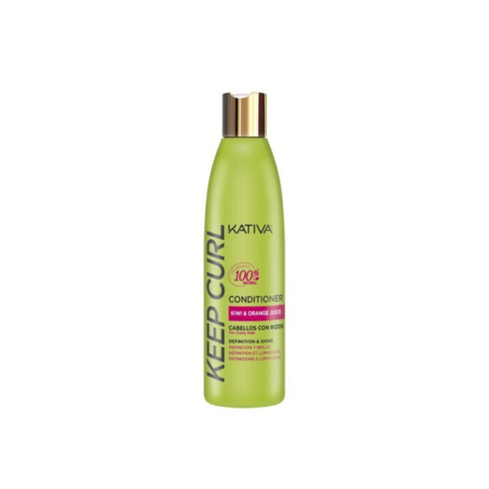 kativa keep curl definition shine conditioner kiwi orange juice 250ml