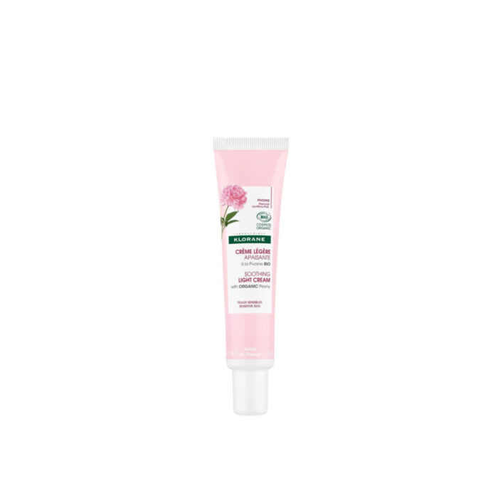 klorane soothing light cream with peony 40ml