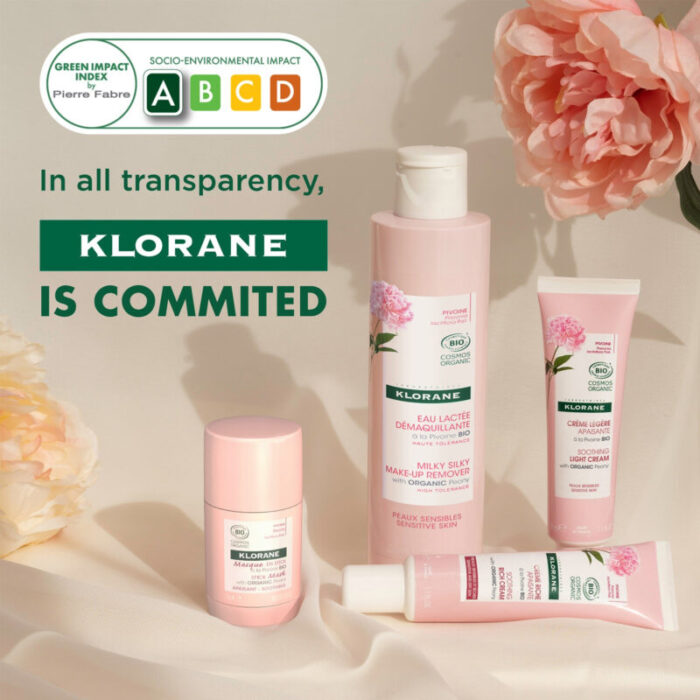 klorane soothing light cream with peony 40ml 6