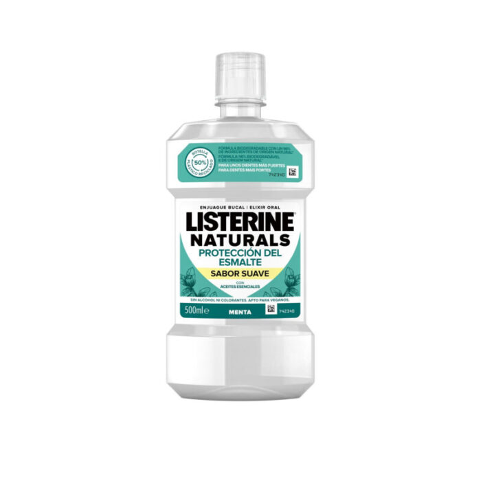 listerine naturals enamel protect mild taste mouthwash 500ml