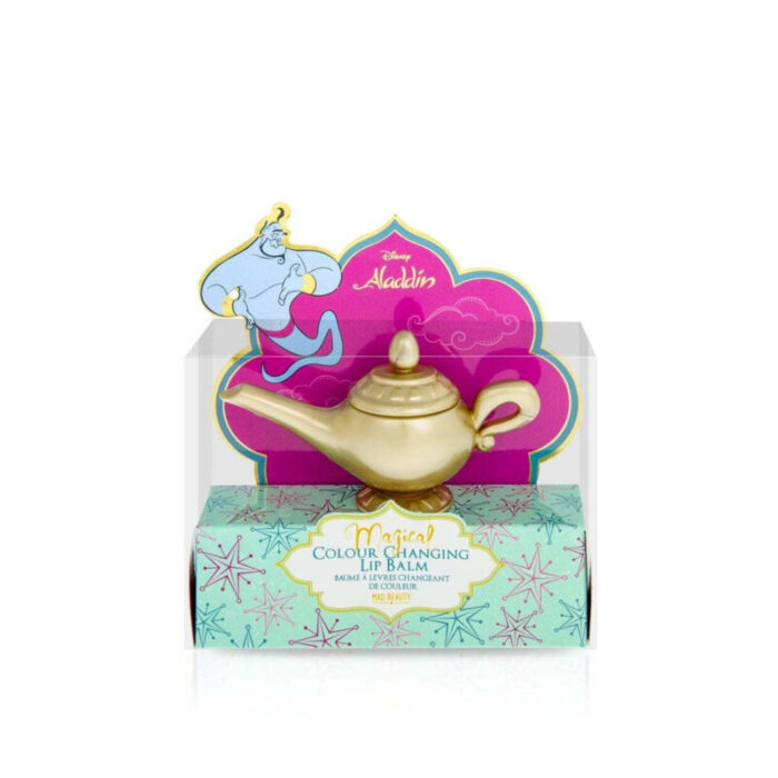 mad beauty disney aladdin magical colour changing lip balm 4 6g