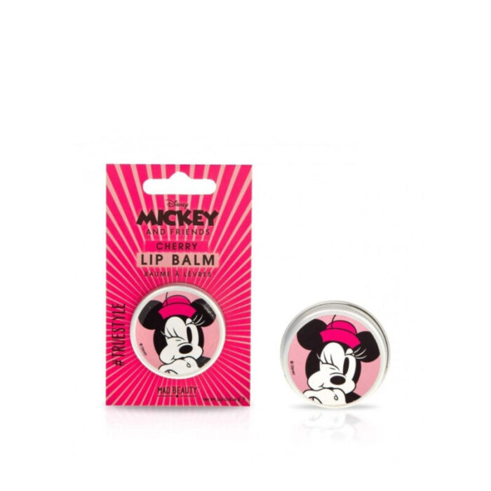 mad beauty disney mickey fiends lip balm cherry 12g