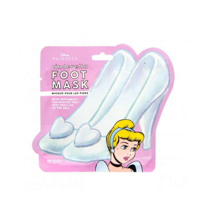 mad beauty disney princess cindetrella foot mask 36ml