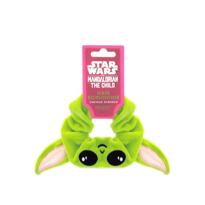 mad beauty star wars mandalorian the child hair scrunchie