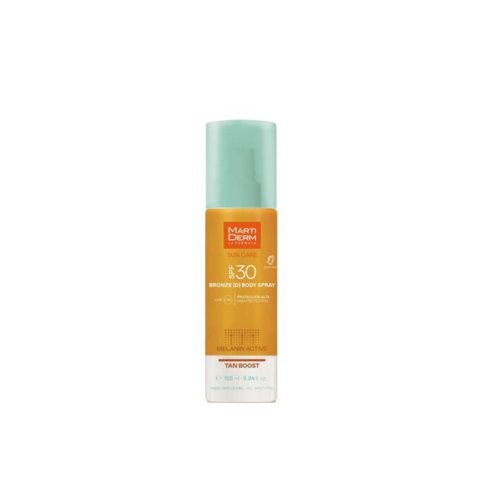 martiderm sun care bronze d body spray spf30 155ml