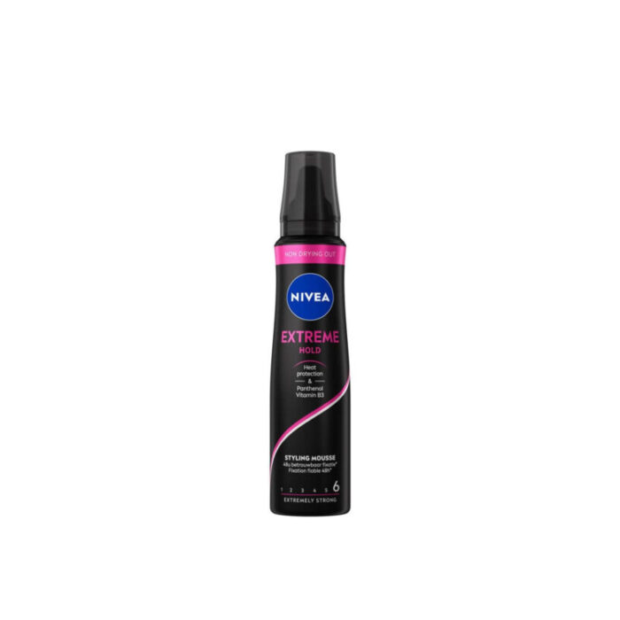 nivea extreme hold styling mousse extremely strong 150ml