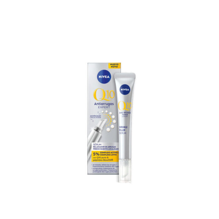 nivea q10 anti wrinkle power expert wrinkle filler serum 15ml