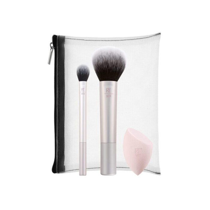 real techniques naturally radiant sponge brush kit 1