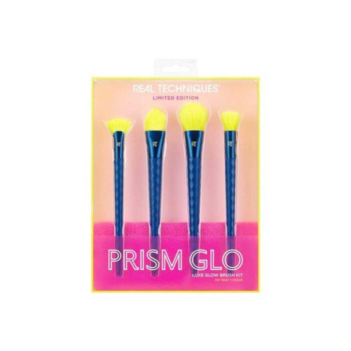 real techniques prism glo luxe glow brush kit