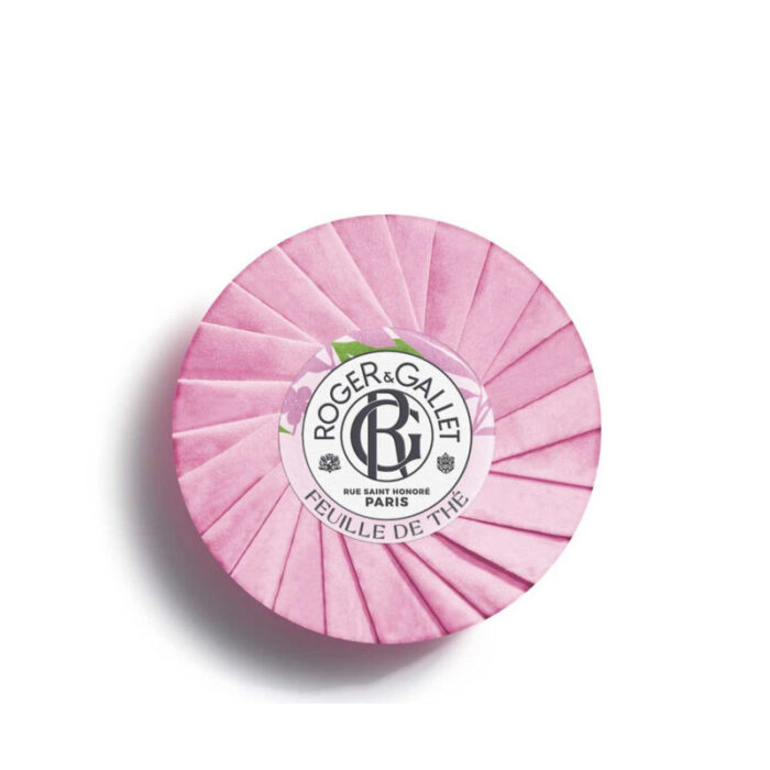 roger gallet feuille de the wellbeing soap 100g