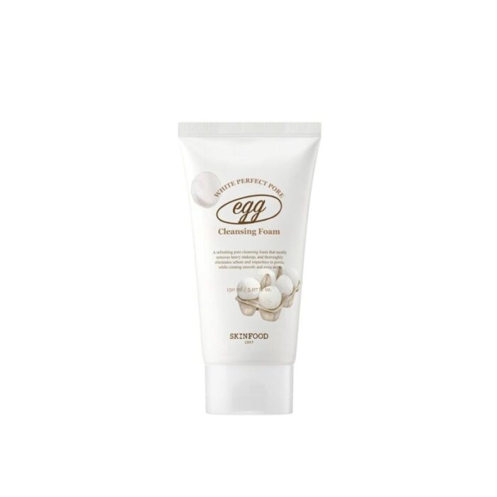 skinfood egg white perfect pore cleansing foam 150ml