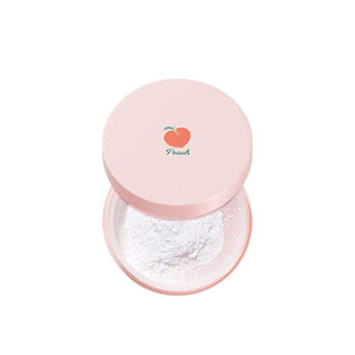 skinfood peach cotton multi finish powder 15g