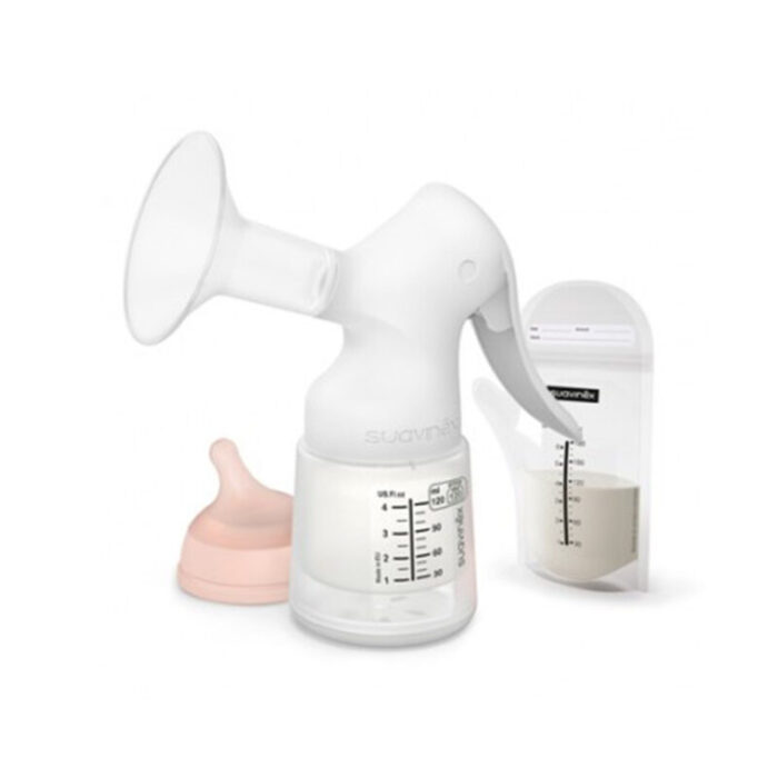 suavinex manual breast pump kit