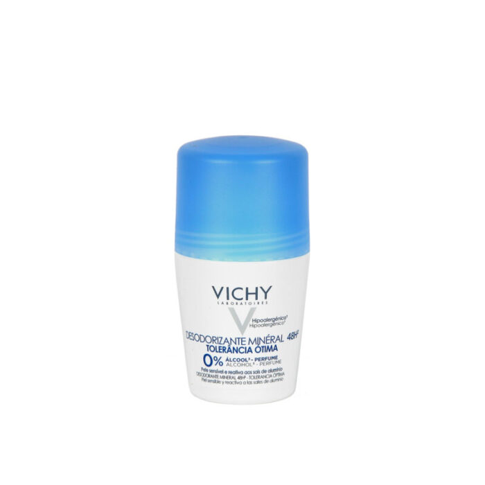 vichy mineral deodorant roll on 48h 50ml new