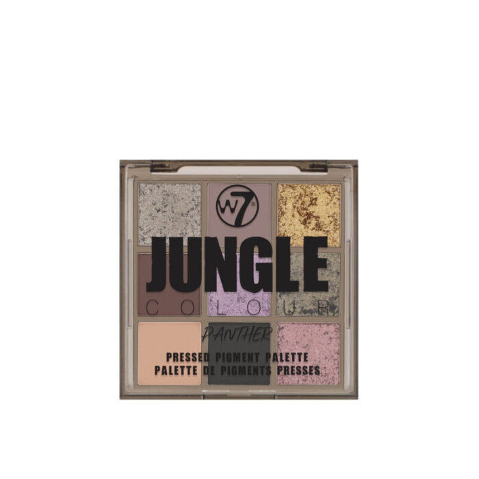 w7 makeup jungle colour panther pressed pigment pallete 8 1g